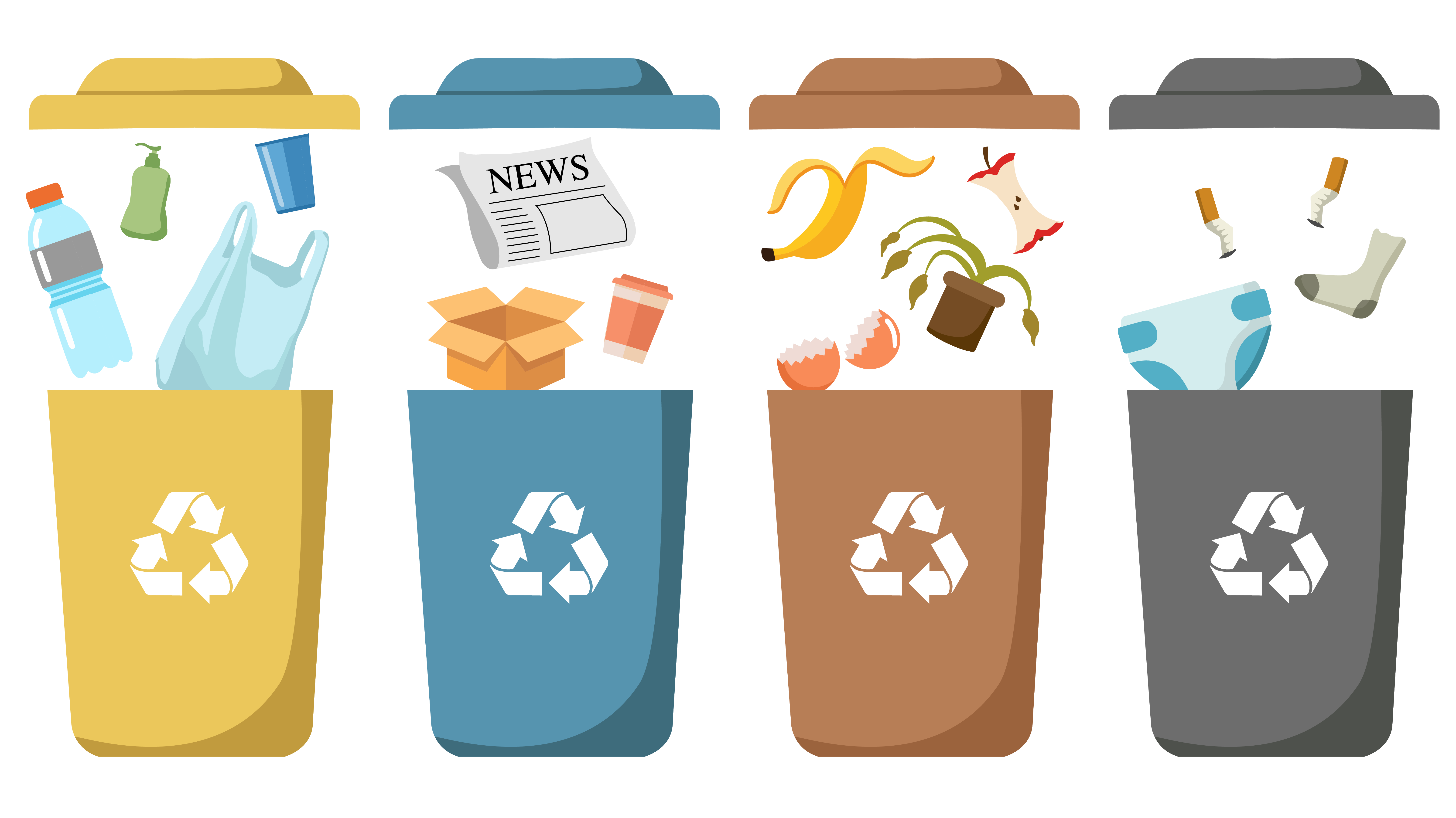 Müll trennen: So entsorgt man ihn richtig!