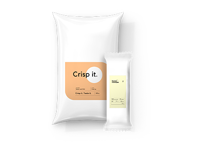 Emflow Sachet Emballage flowpack | Sachets tubulaires avec impression personnalisée